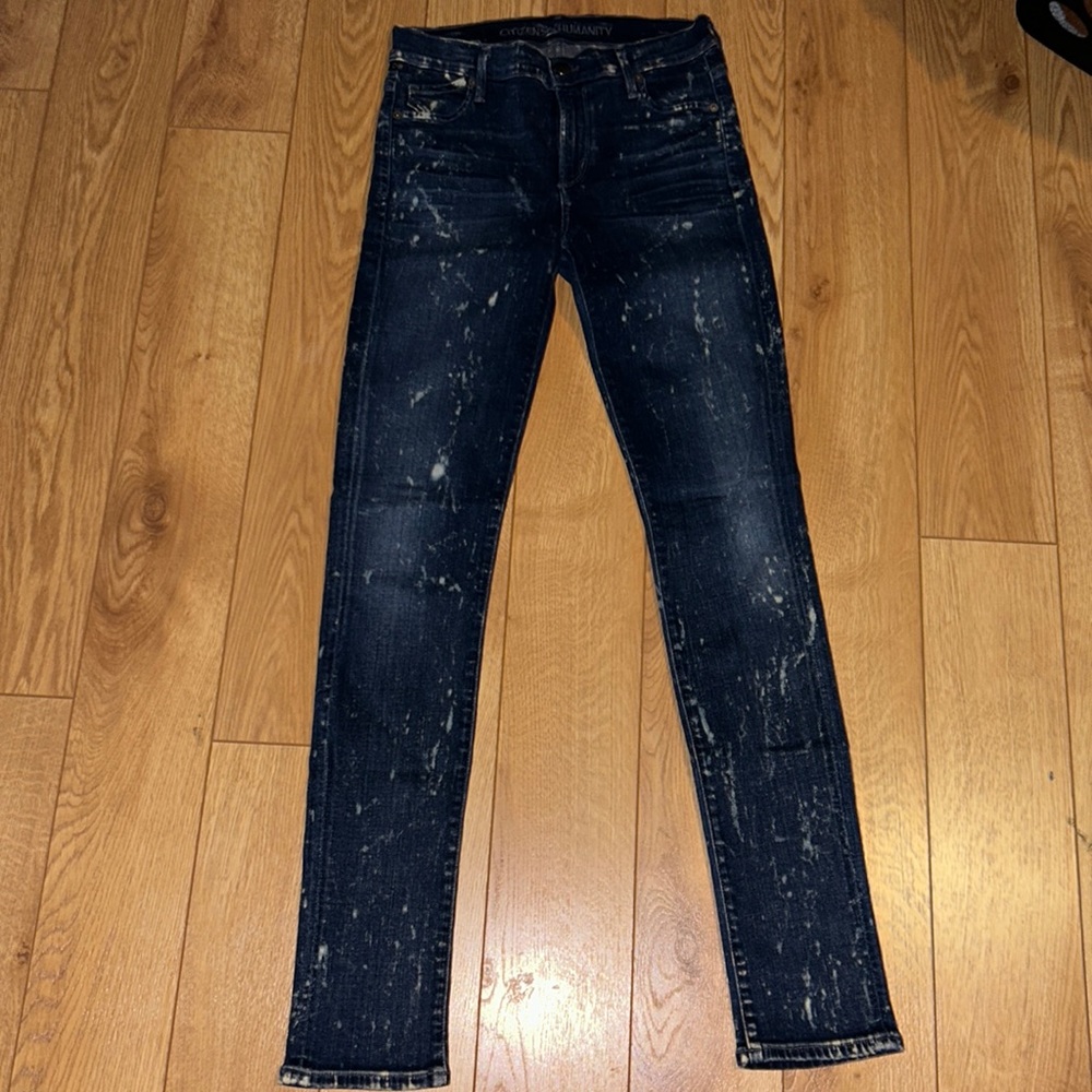 Citizens of humanity low rise skinny leg jeans